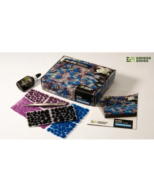 Gamers Grass Tuft Starter Box - Alien
