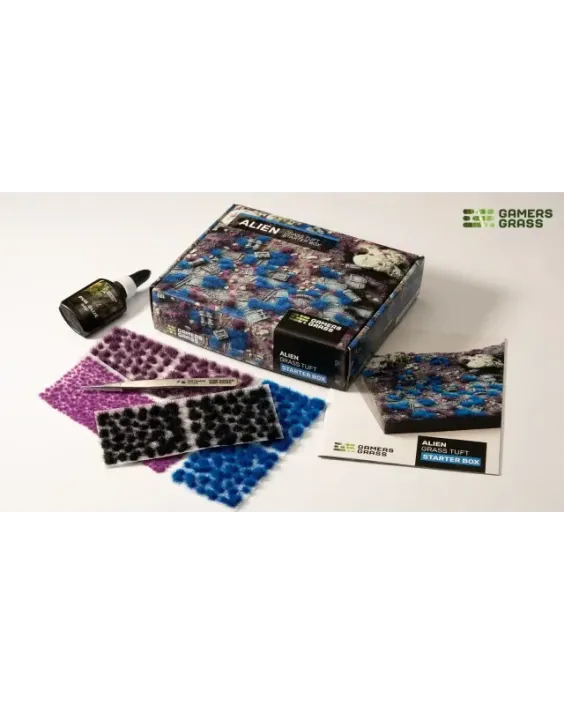 Gamers Grass Tuft Starter Box - Alien