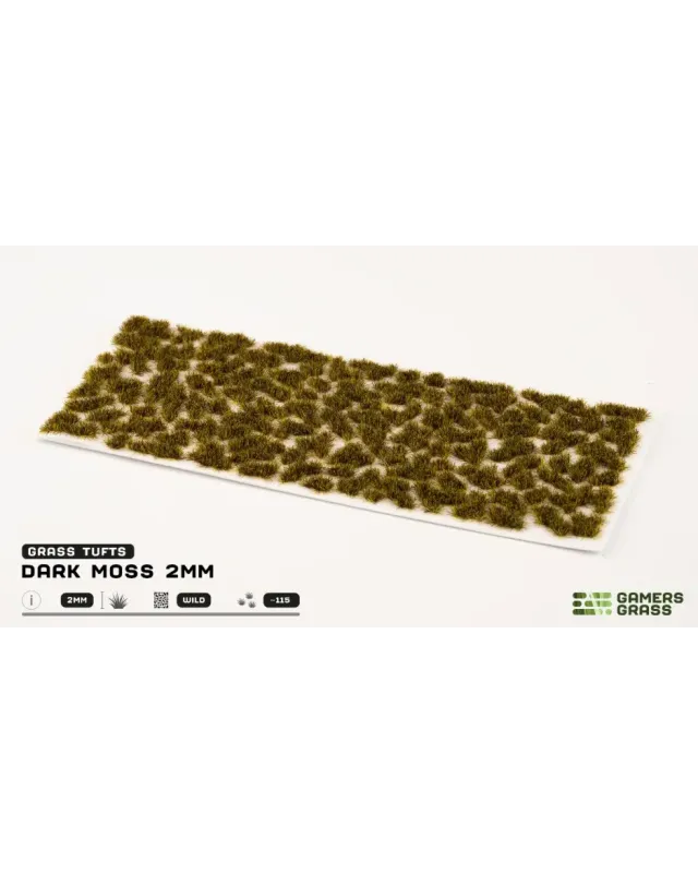 Gamers Grass 2mm Tuft - Dark Moss