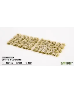Gamers Grass White Flowers