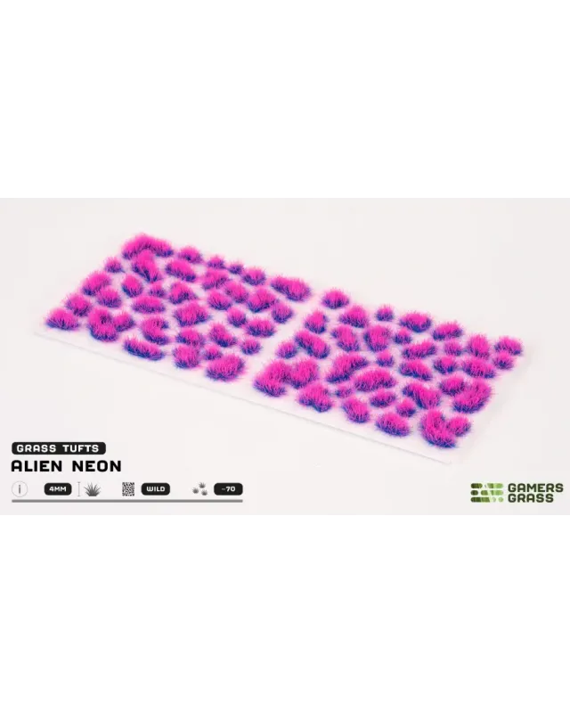 Gamers Grass Alien Tuft - Neon 4mm
