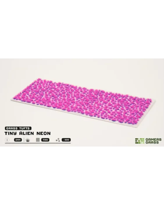 Gamers Grass Tiny Tuft - Alien Neon