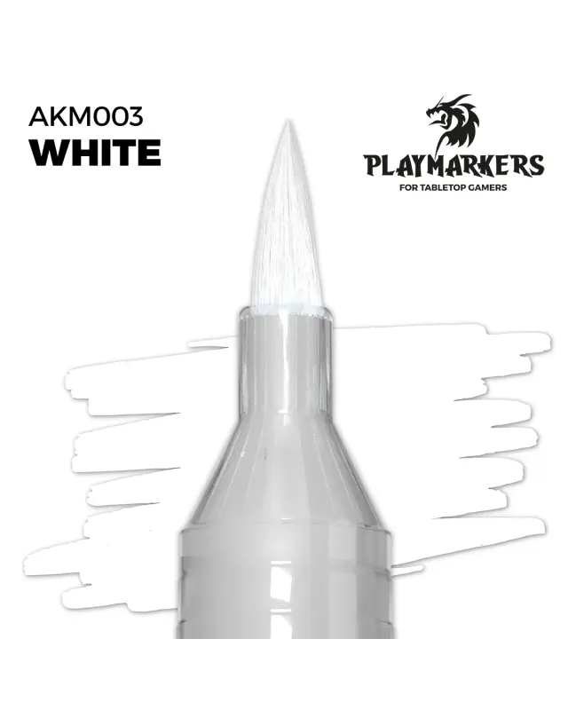 White Playmarker White Playmarker