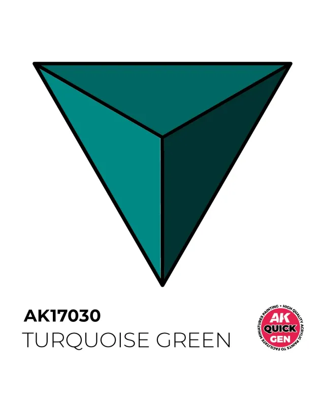 AK Quick Gen - Turquoise Green