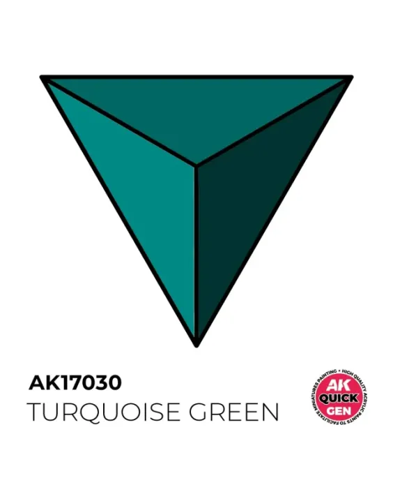 AK Quick Gen - Turquoise Green