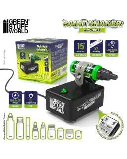 Green Stuff World Paint Shaker Machine + UK Adapter