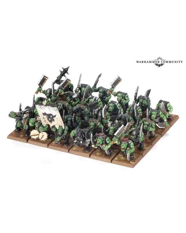 The Old World: Orc Boyz Mob The Old World: Orc Boyz Mob