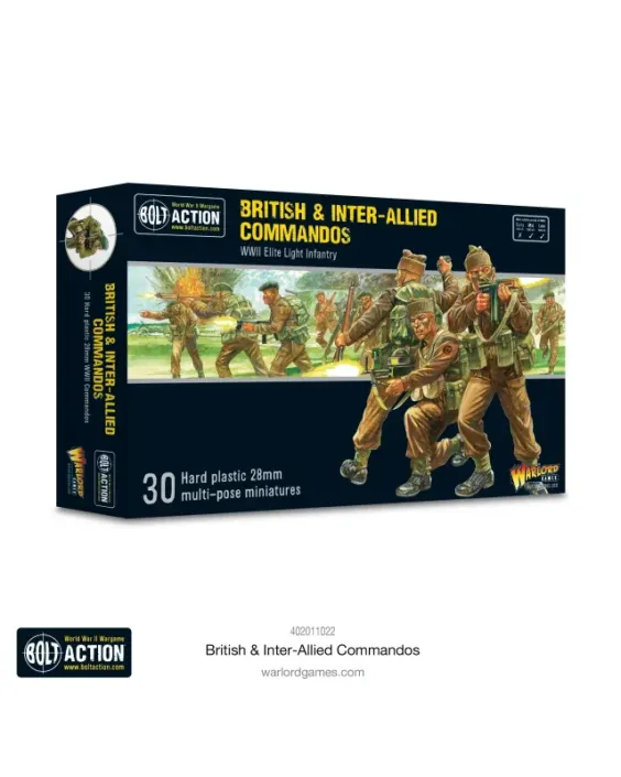 Bolt Action:British and Inter-Allied Commandos ( WWII Elite Light Infantry)