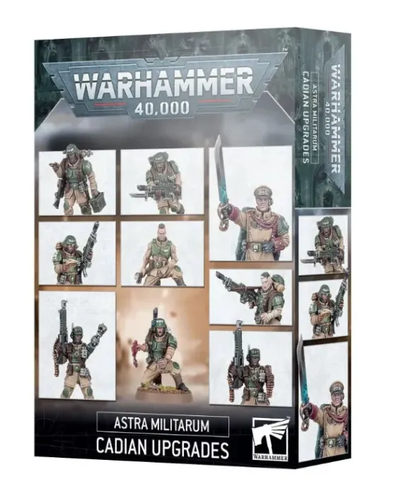 Warhammer 40K Astra Militarum Cadian Upgrades