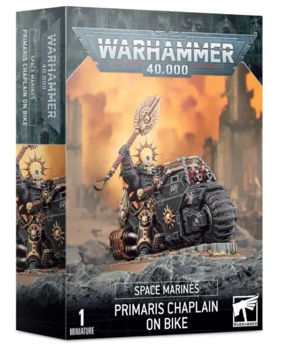 Space Marines: Primaris Chaplain on Bike