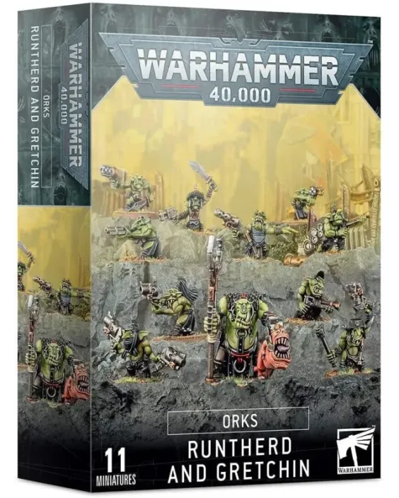 Orks Runtherd And Gretchin