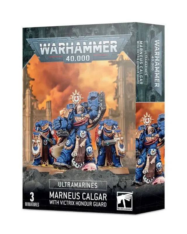Marneus Calgar with Victrix Honour Guard Marneus Calgar with Victrix Honour Guard