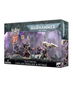 Black Templars Chaplain Grimaldus & Retinue