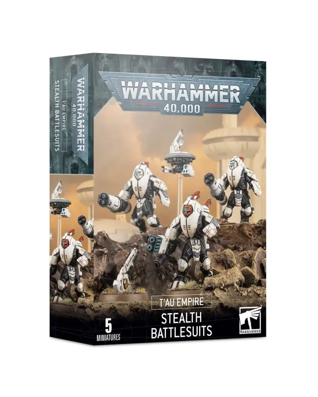 T'au Empire: XV25 Stealth Battlesuits