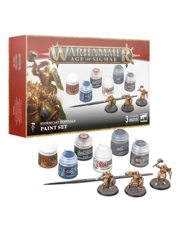 Stormcast Eternals + Paint Set Stormcast Eternals + Paint Set