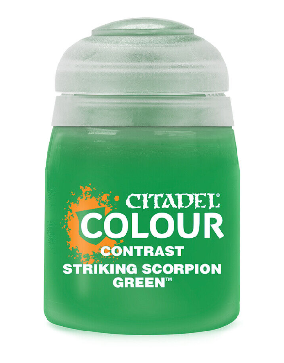 Striking Scorpion Green Citadel Paints - Contrast - 18ml