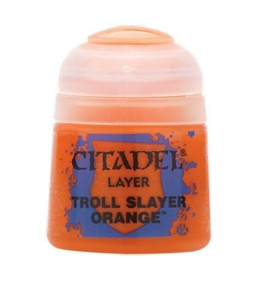 Trollslayer Orange Citadel Paints - Layer - 12ml