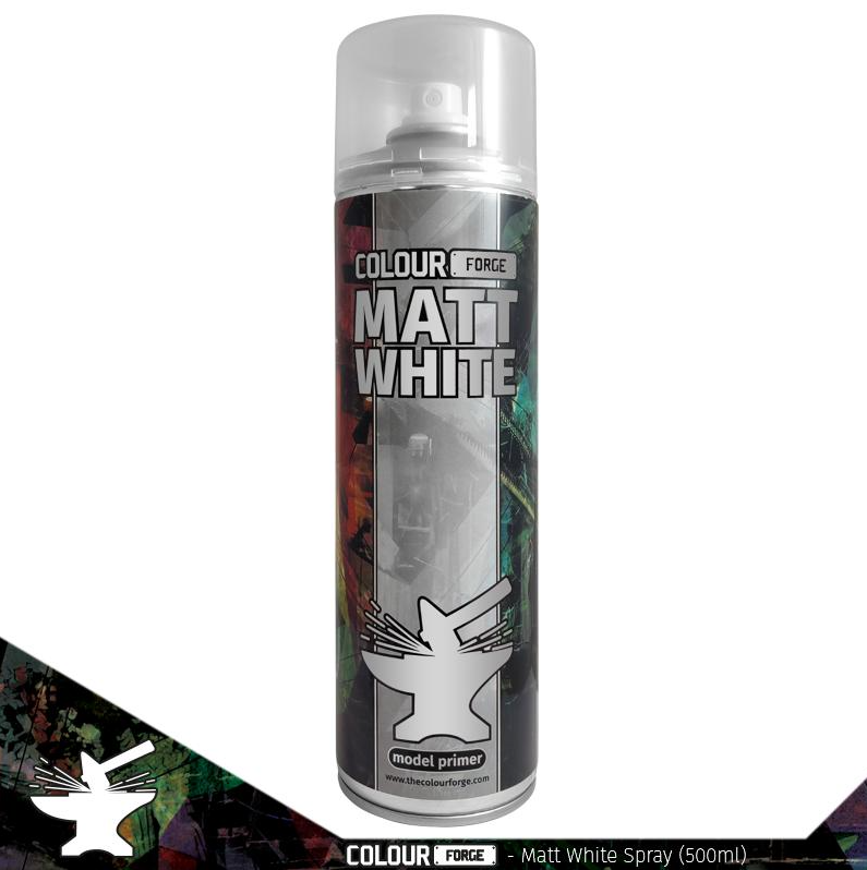 Matt White Colour Forge - Spray - 500ml