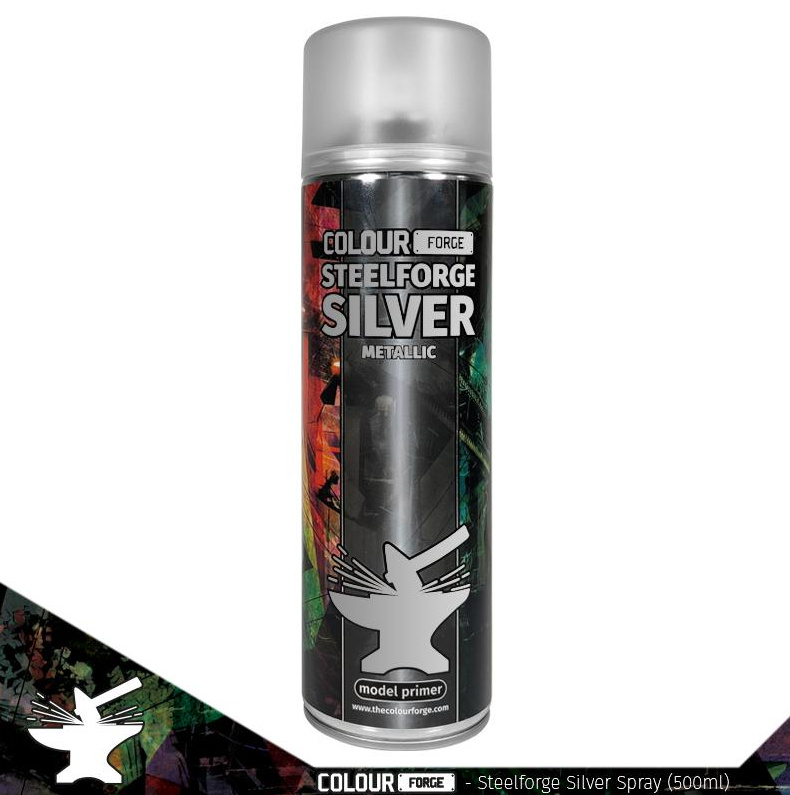 Steelforge Silver Colour Forge - Spray - 500ml