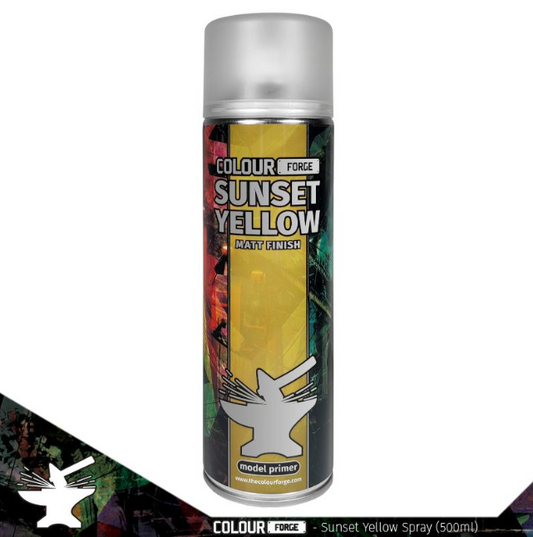 Sunset Yellow Colour Forge - Spray - 500ml