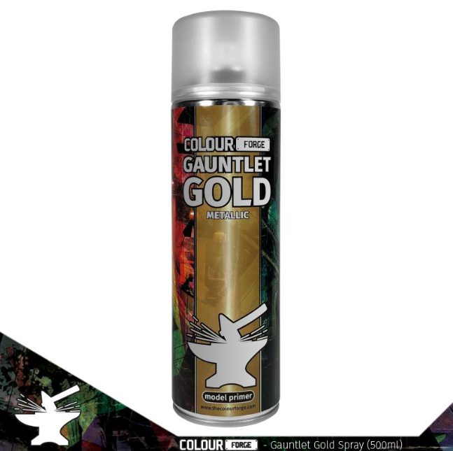 Gauntlet Gold Colour Forge - Spray - 500ml