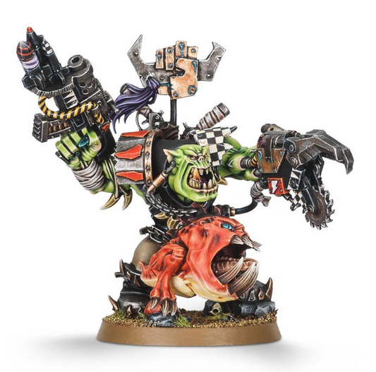 Orks: Warboss With Attack Squig
