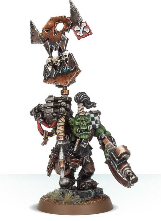 Orks: Nob With Waaagh! Banner