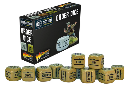 Warlord Order Dice - Sand