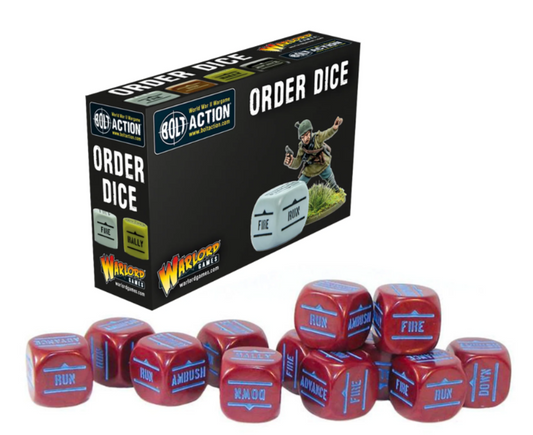 Warlord Order Dice - Maroon