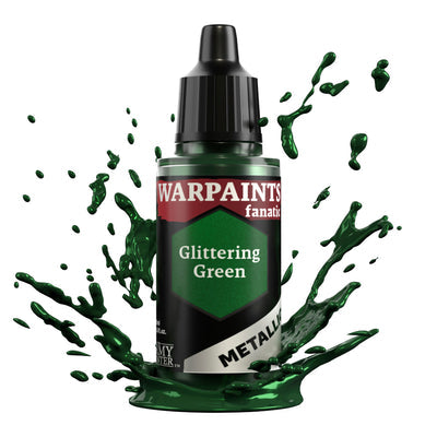 Warpaints Fanatic Metallic Glittering Green