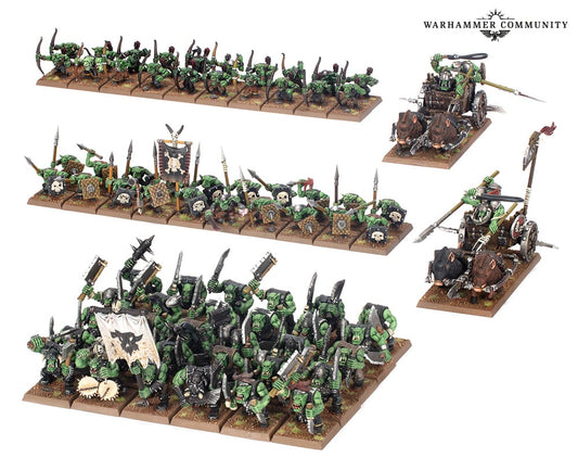 The Old World: Orc & Goblin Tribes Battalion Box Set