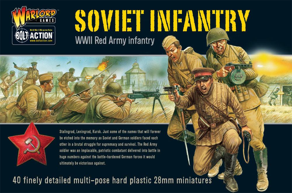 Bolt Action: Soviet Infantry (WWII Red Army infantry)