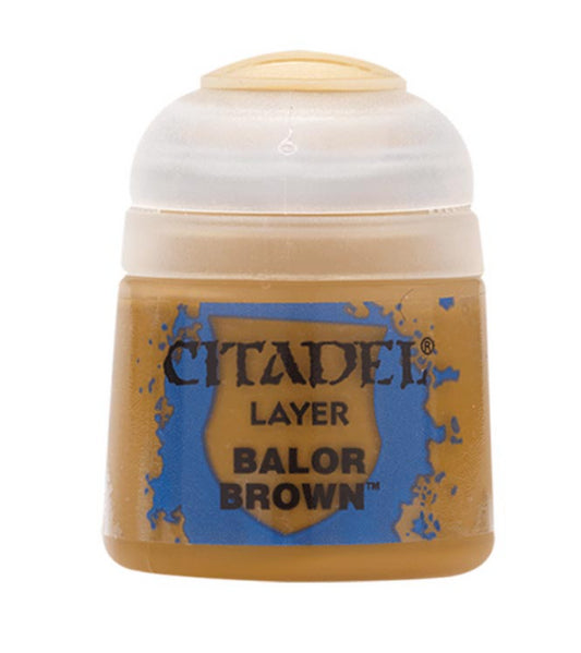 Balor Brown Citadel Paints - Layer - 12ml