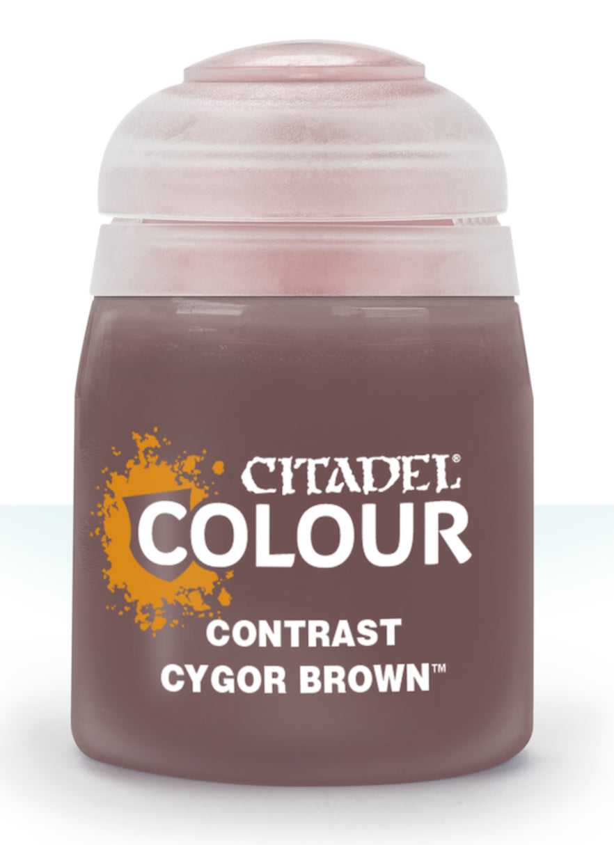 Cygor Brown Citadel Paints - Contrast - 18ml