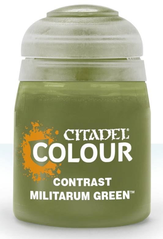 Militarum Green Citadel Paints - Contrast - 18ml