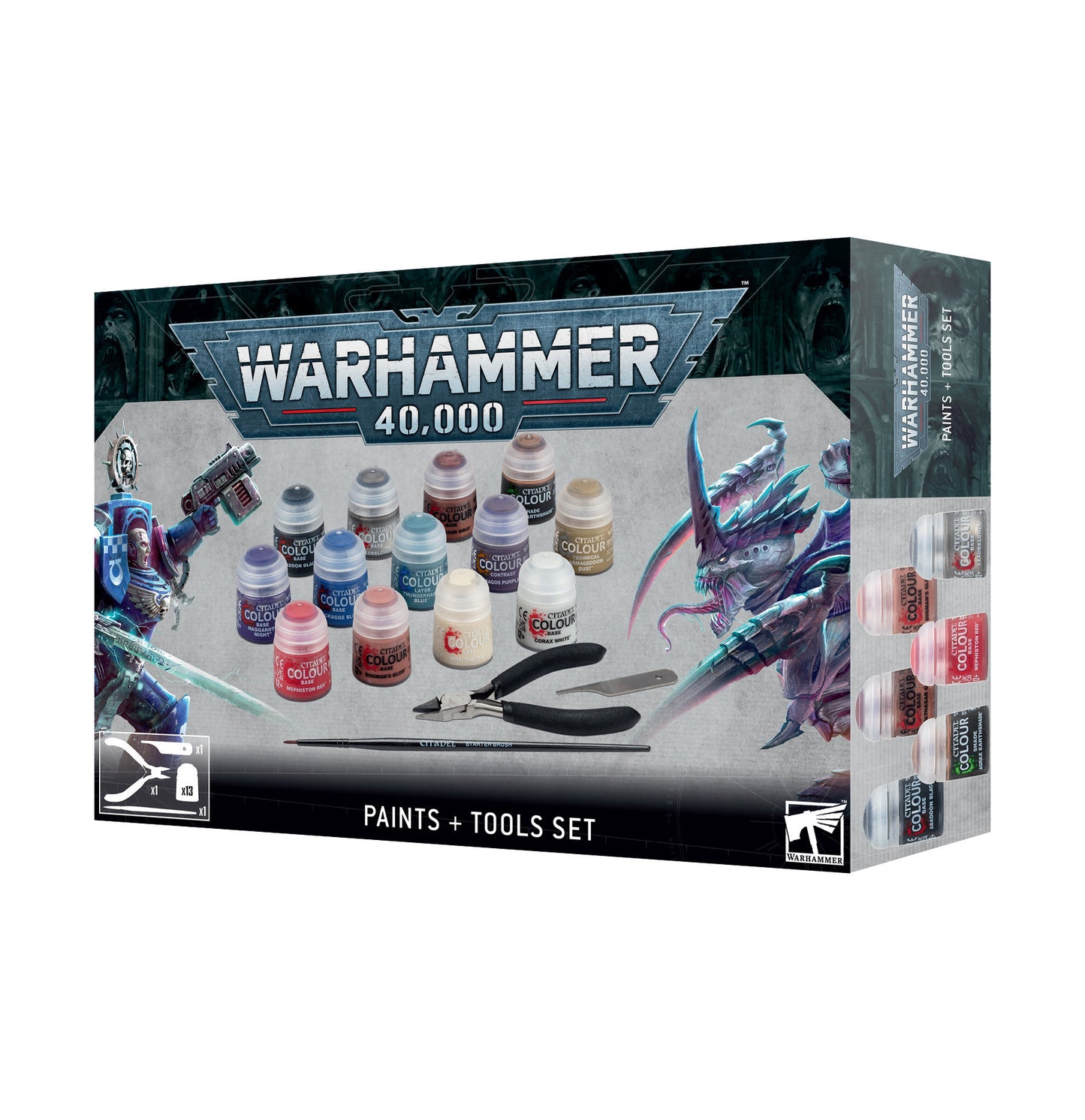 New Warhammer 40K Paints + Tools Set