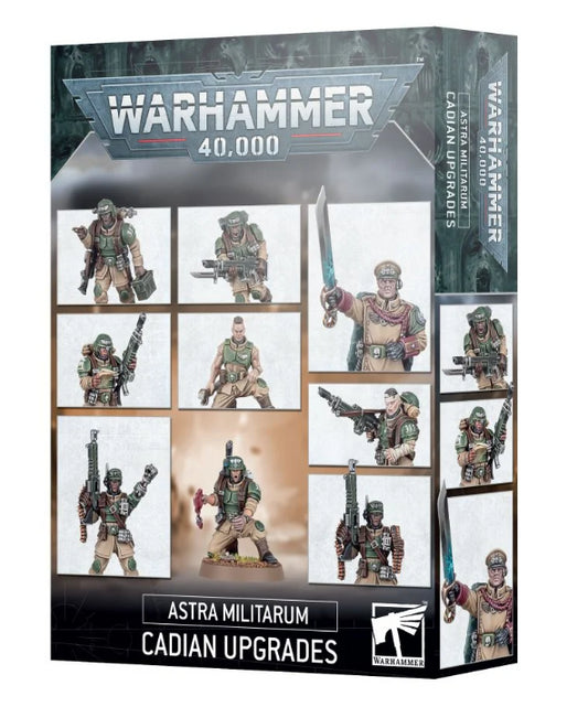 Warhammer 40K Astra Militarum Cadian Upgrades