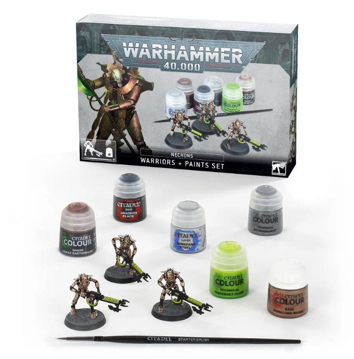 Warhammer 40K: Necron Warriors & Paint Set